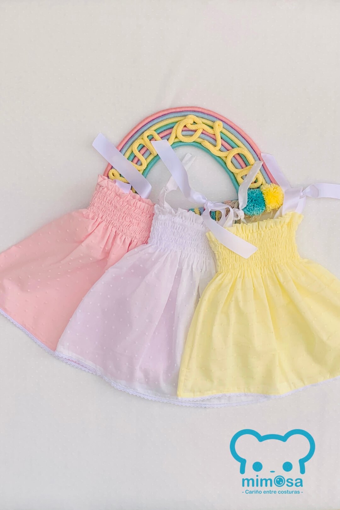 BLUSA ARCOIRIS PLUMETI BLANCO ENGOMADA TIRANTES - Imagen 4