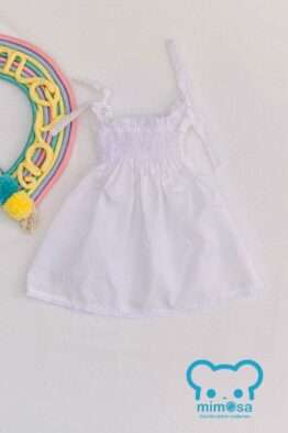 BLUSA ARCOIRIS PLUMETI BLANCO ENGOMADA TIRANTES