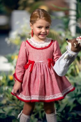 VESTIDO VUELO NIÑA MANGA LARGA ALAS DE SUEÑO