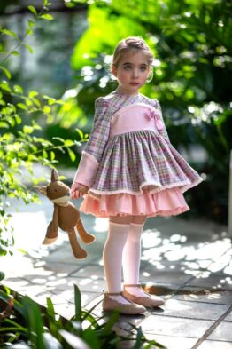 VESTIDO VUELO NIÑA MANGA LARGA SUSURROS DE SUEÑO